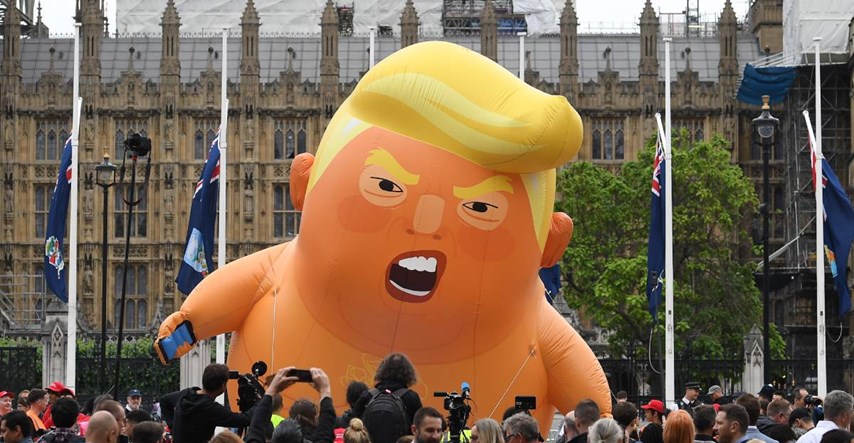 Na tisuće prosvjednika u Londonu šalju ozbiljnu poruku Trumpu